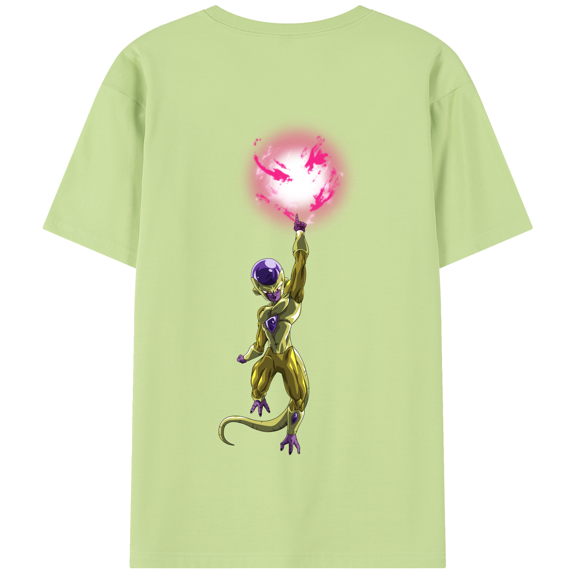 （画像用） ドラゴンボール フリーザ DRAGON BALL Frieza 綿100％半袖Tシャツ（背面プリント）